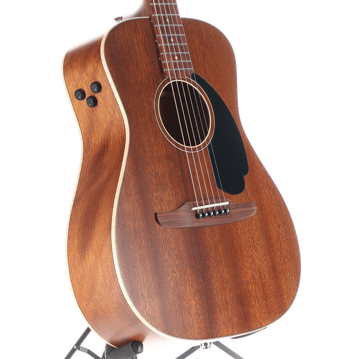 Fender Malibu Special, Pau Ferro Fingerboard, Black Pickguard, Natural (W3) (01359)