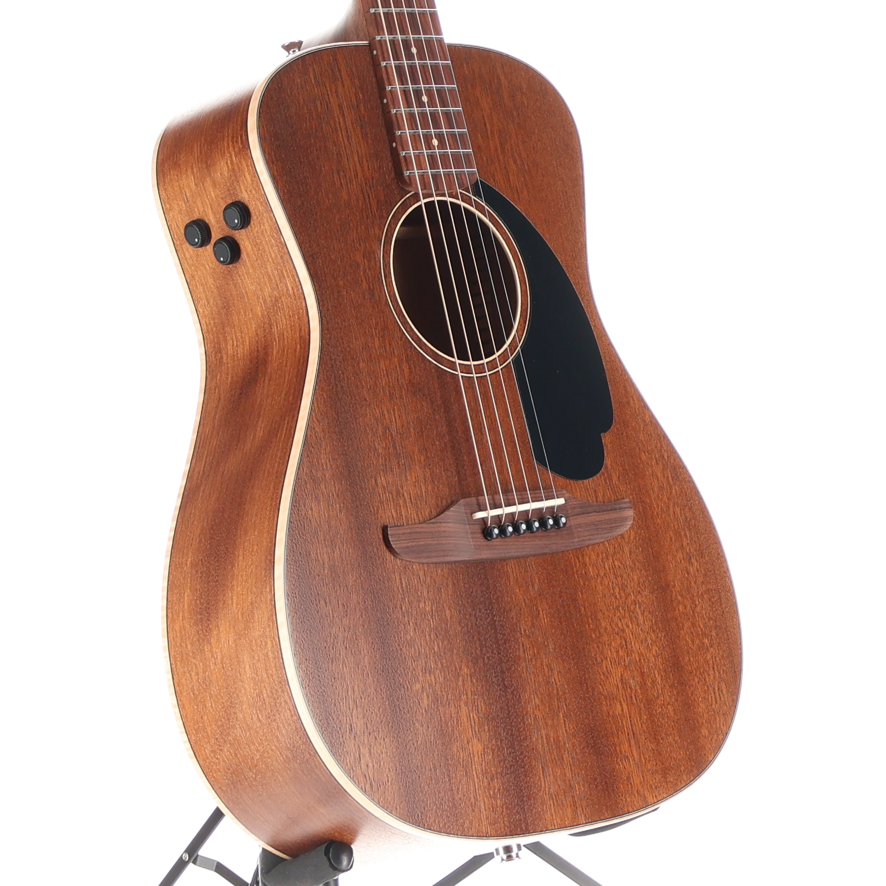 Fender Malibu Special, Pau Ferro Fingerboard, Black Pickguard, Natural (W3) (01359)