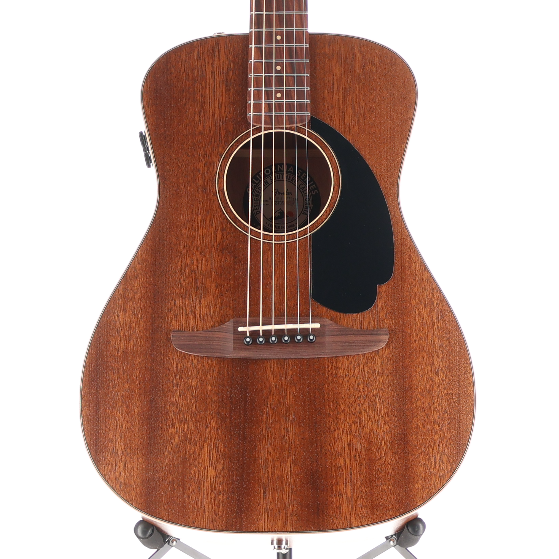 Fender Malibu Special, Pau Ferro Fingerboard, Black Pickguard, Natural (W3) (01359)