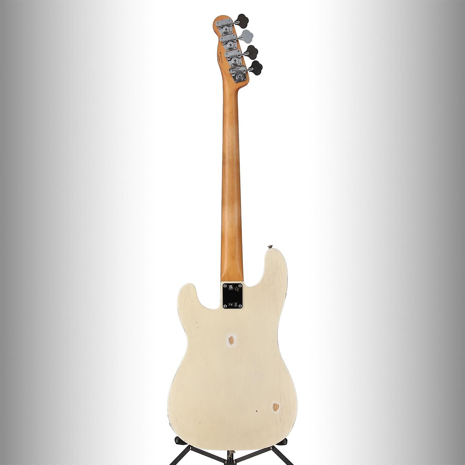 Fender Mike Dirnt Road Worn Precision Bass, Maple Fingerboard, White Blonde (RC4) (62950)