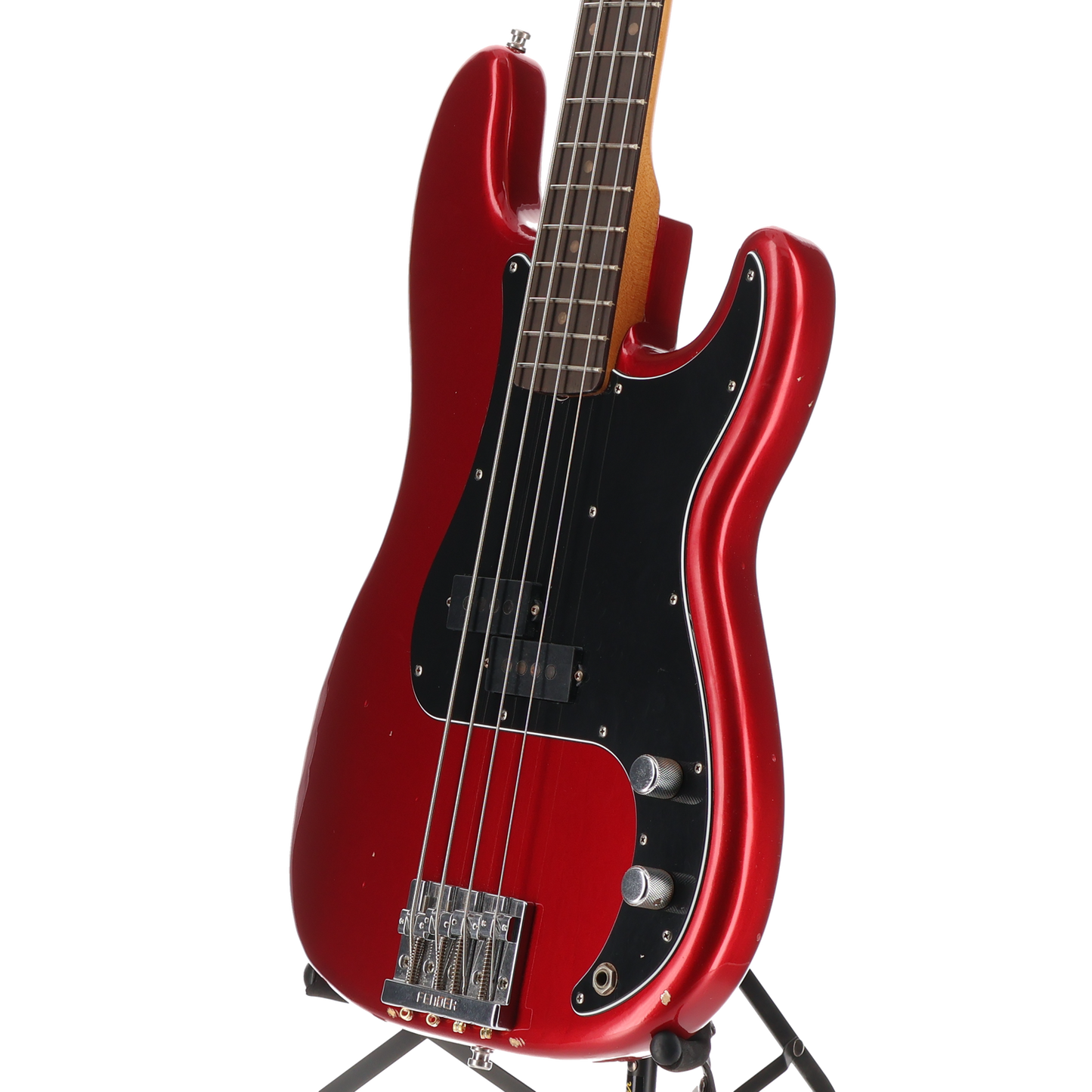 Fender Nate Mendel P Bass, Rosewood Fingerboard, Candy Apple Red (AA5) (09629)