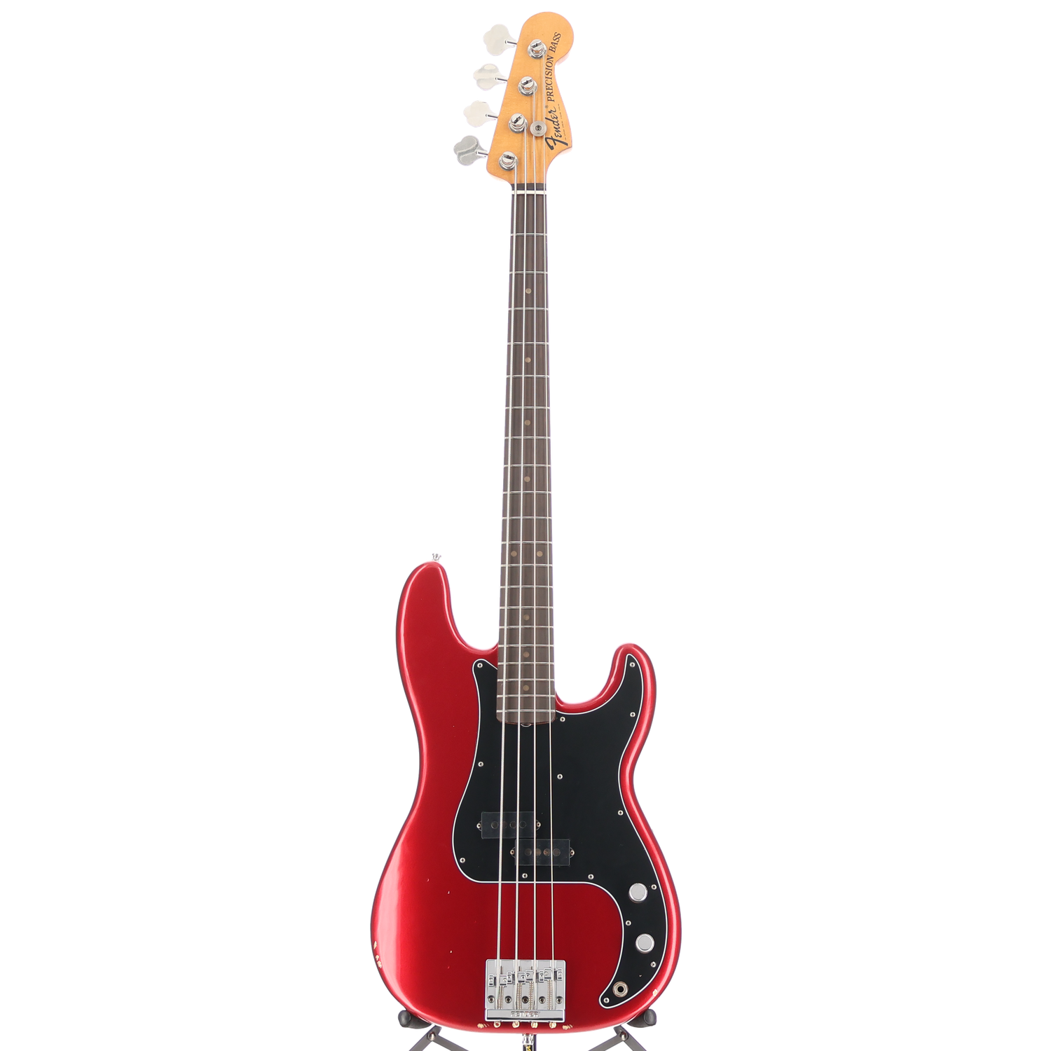 Fender Nate Mendel P Bass, Rosewood Fingerboard, Candy Apple Red (AA5) (09629)