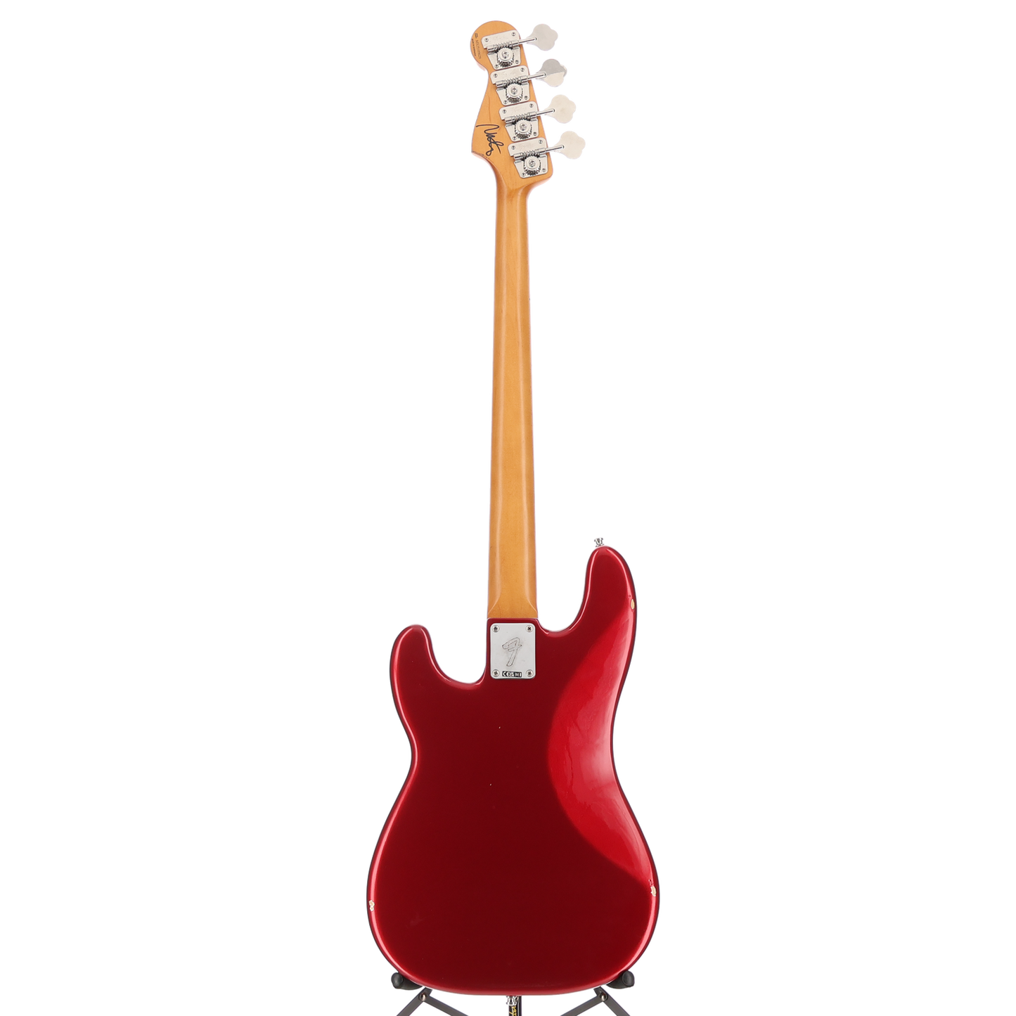 Fender Nate Mendel P Bass, Rosewood Fingerboard, Candy Apple Red (AA5) (09629)
