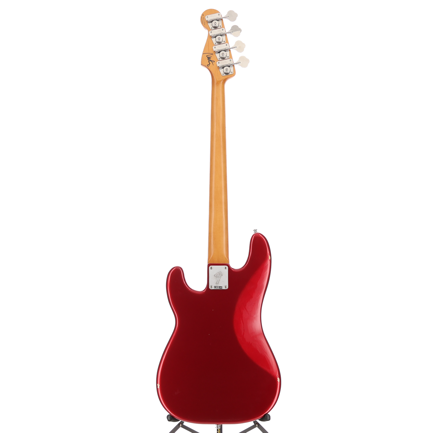 Fender Nate Mendel P Bass, Rosewood Fingerboard, Candy Apple Red (AA5) (09629)