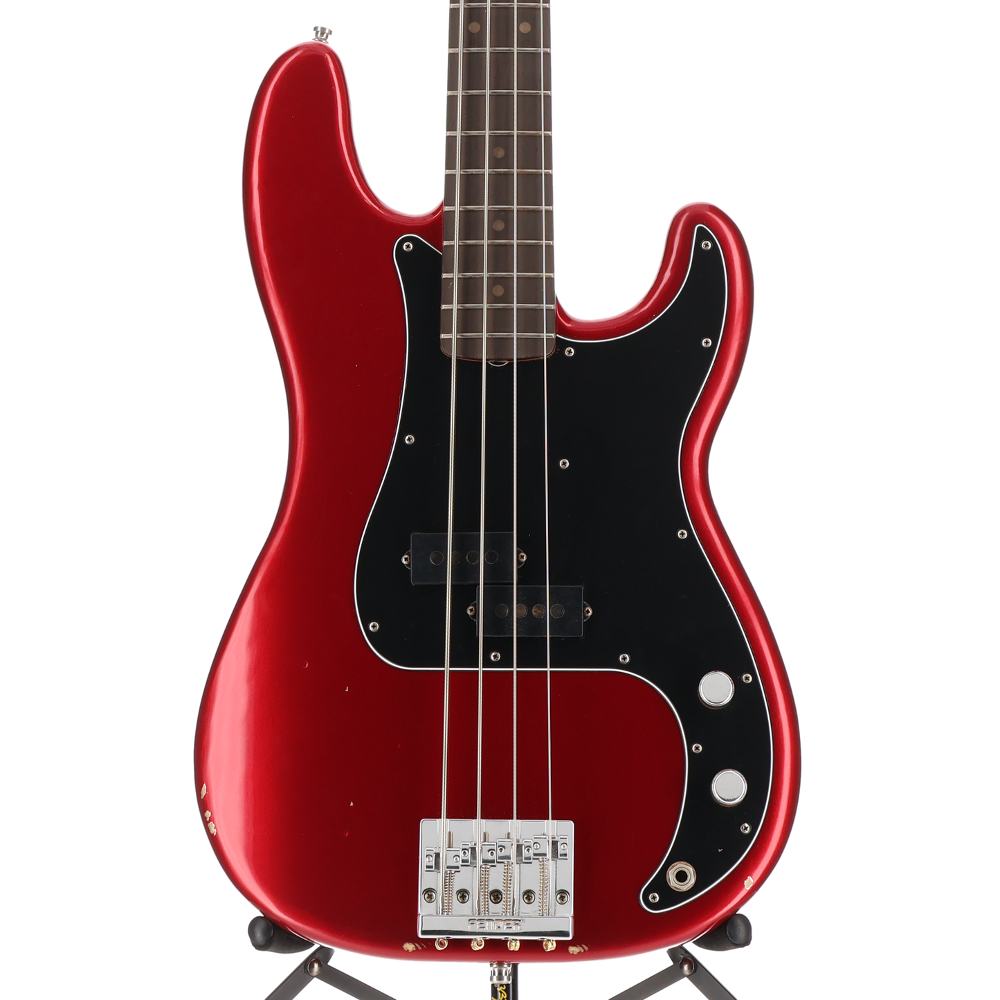 Fender Nate Mendel P Bass, Rosewood Fingerboard, Candy Apple Red (AA5) (09629)