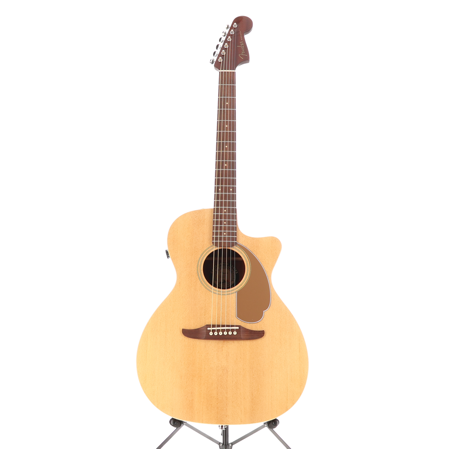 Fender Newporter Player, Walnut Fingerboard, Gold Pickguard, Natural (D4) (50107)