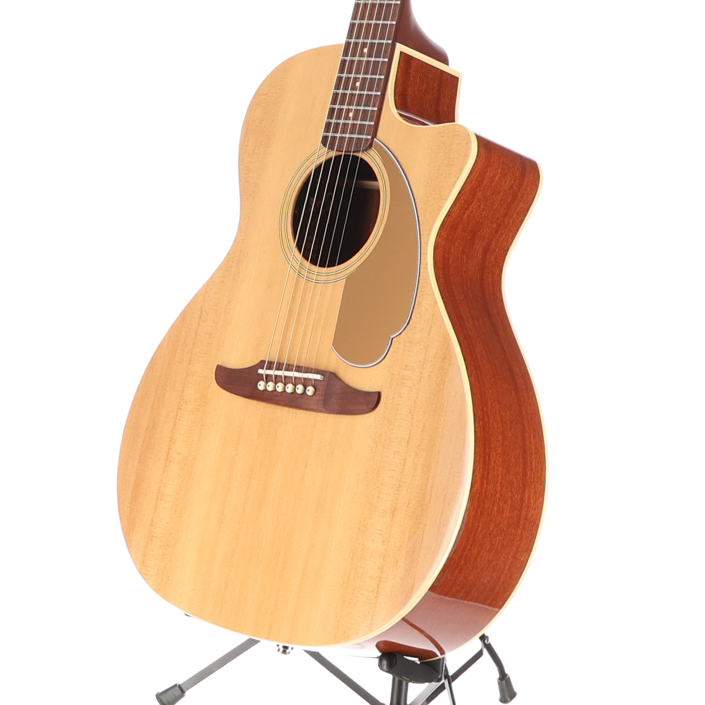 Fender Newporter Player, Walnut Fingerboard, Gold Pickguard, Natural (SR) (47581)