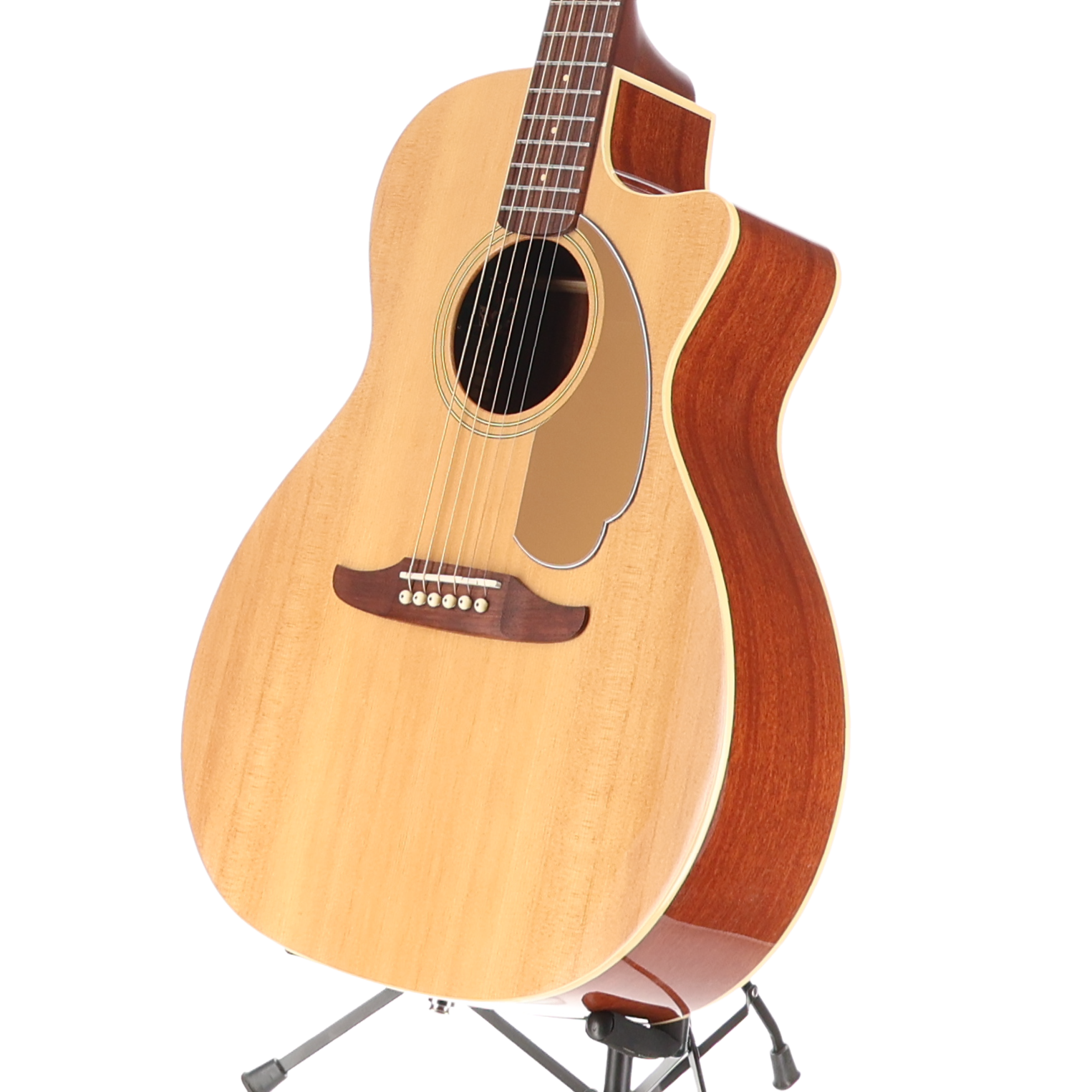 Fender Newporter Player, Walnut Fingerboard, Gold Pickguard, Natural (SR) (47581)