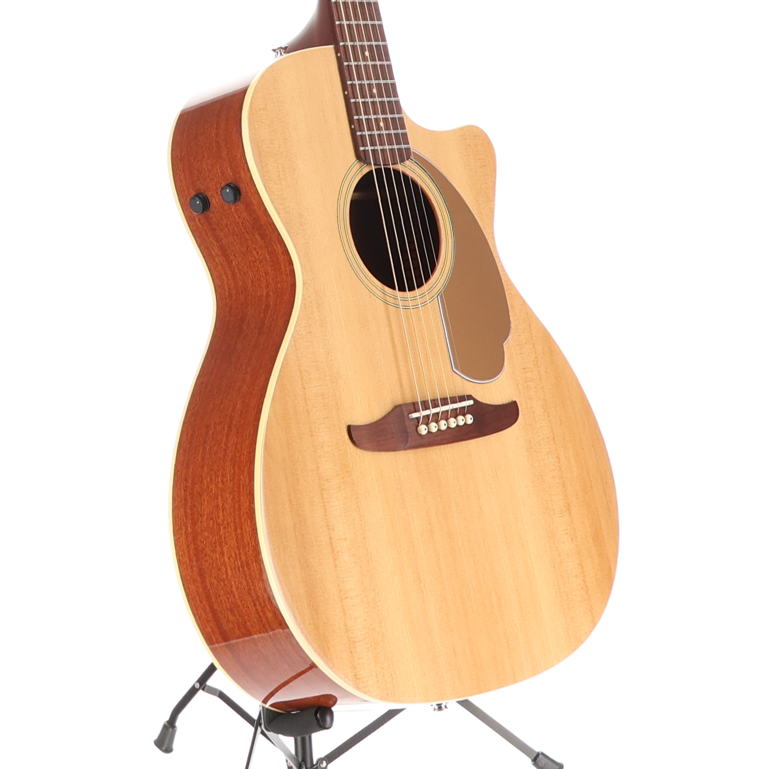 Fender Newporter Player, Walnut Fingerboard, Gold Pickguard, Natural (SR) (47581)