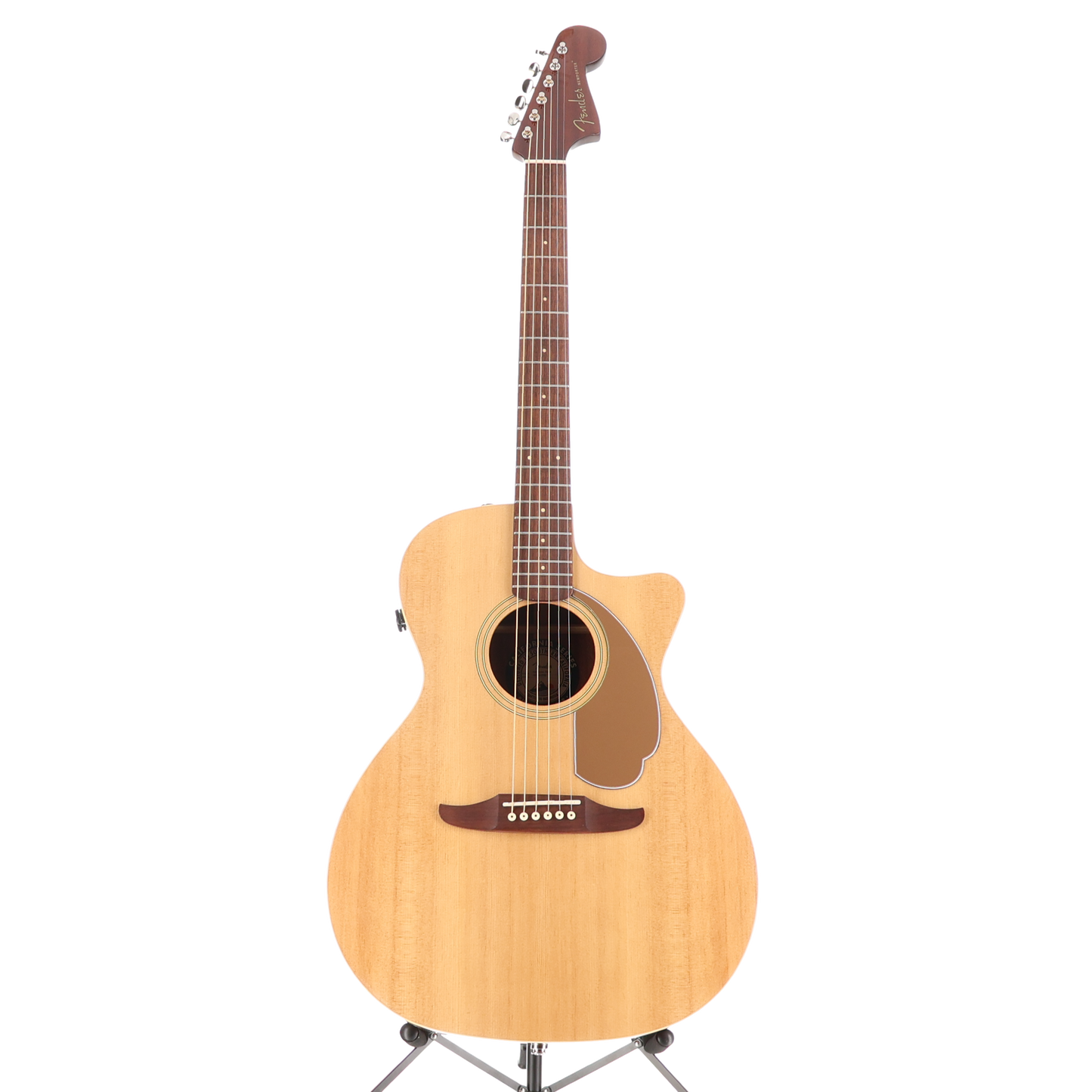 Fender Newporter Player, Walnut Fingerboard, Gold Pickguard, Natural (SR) (47581)