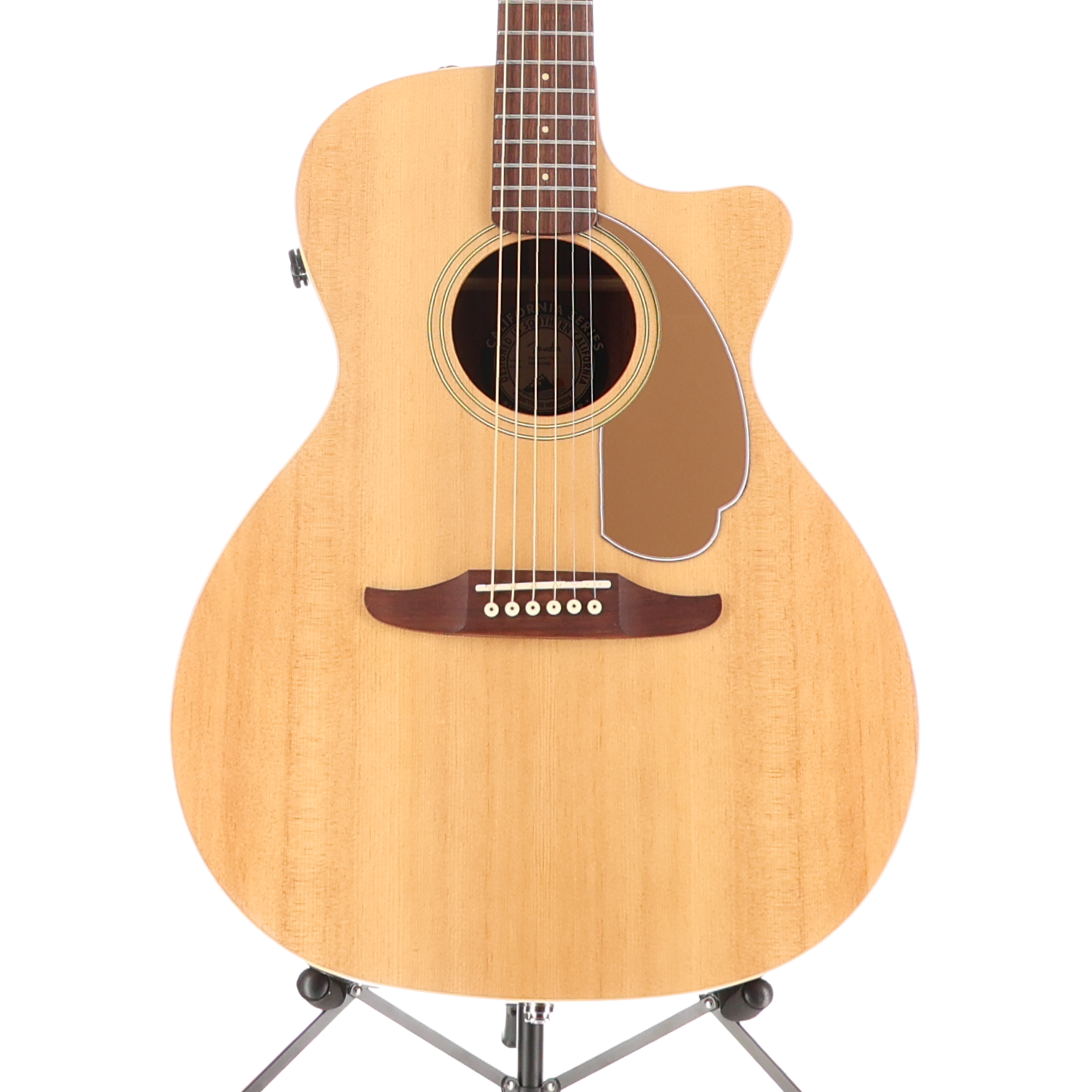 Fender Newporter Player, Walnut Fingerboard, Gold Pickguard, Natural (SR) (47581)