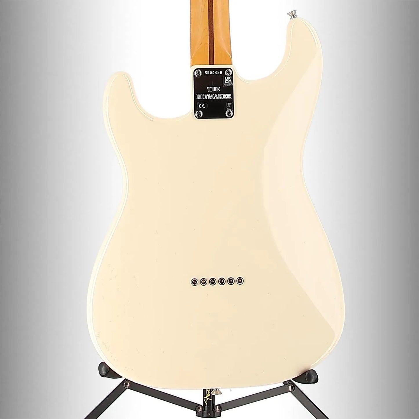Fender Nile Rodgers Hitmaker Stratocaster, Maple Fingerboard, Olympic White (EB11) (00456)