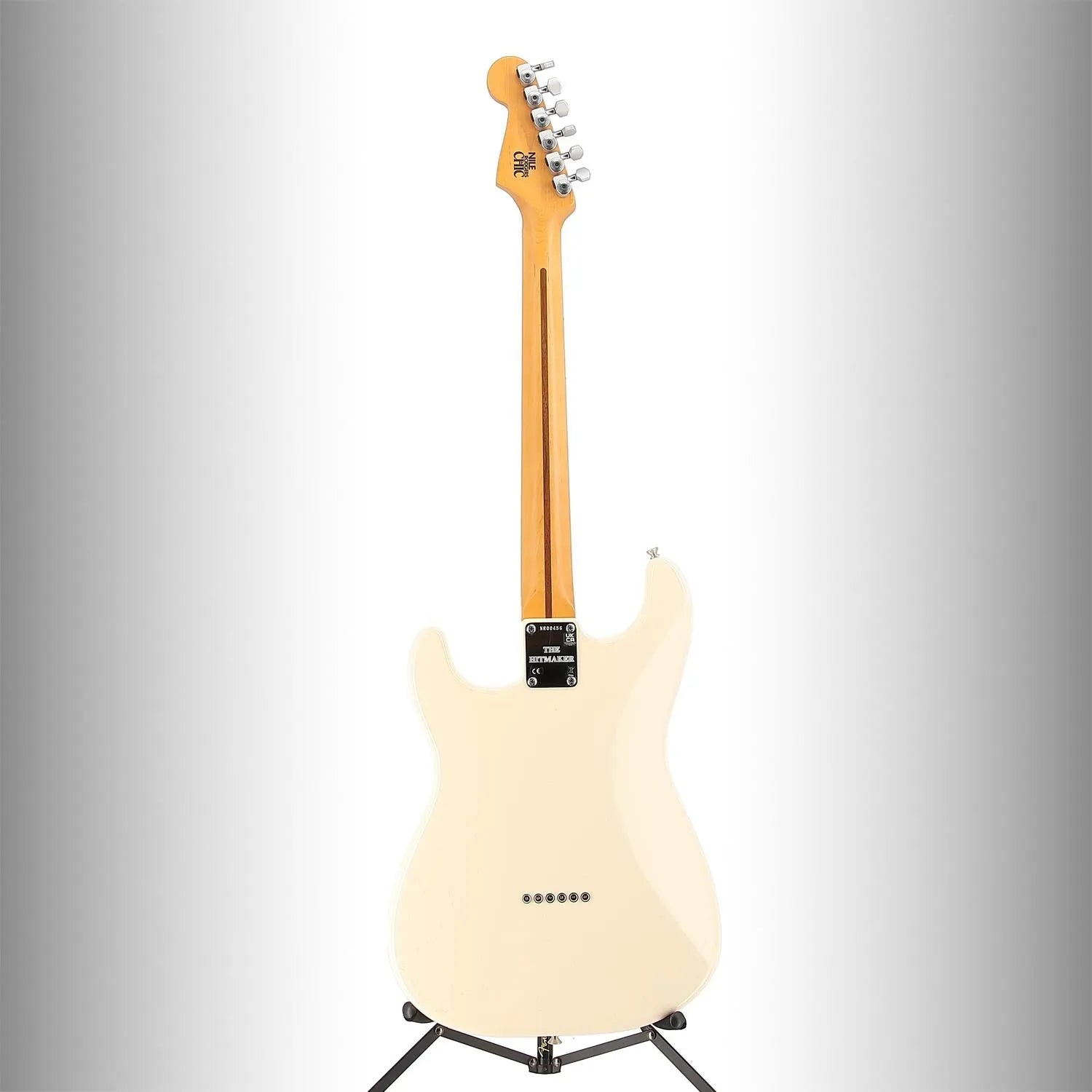 Fender Nile Rodgers Hitmaker Stratocaster, Maple Fingerboard, Olympic White (EB11) (00456)