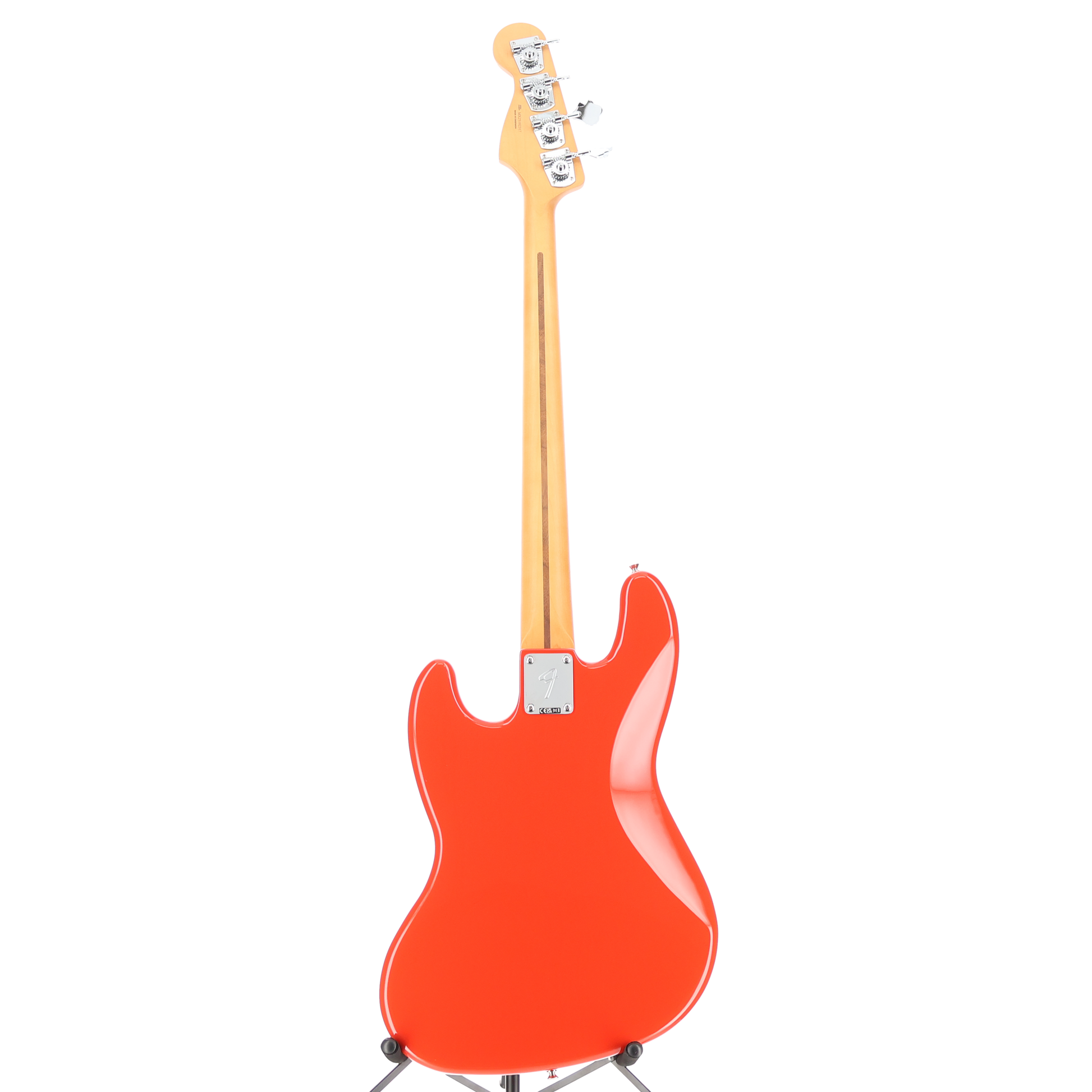 Fender Player II Jazz Bass, Maple Fingerboard, Coral Red (SR) (02317)