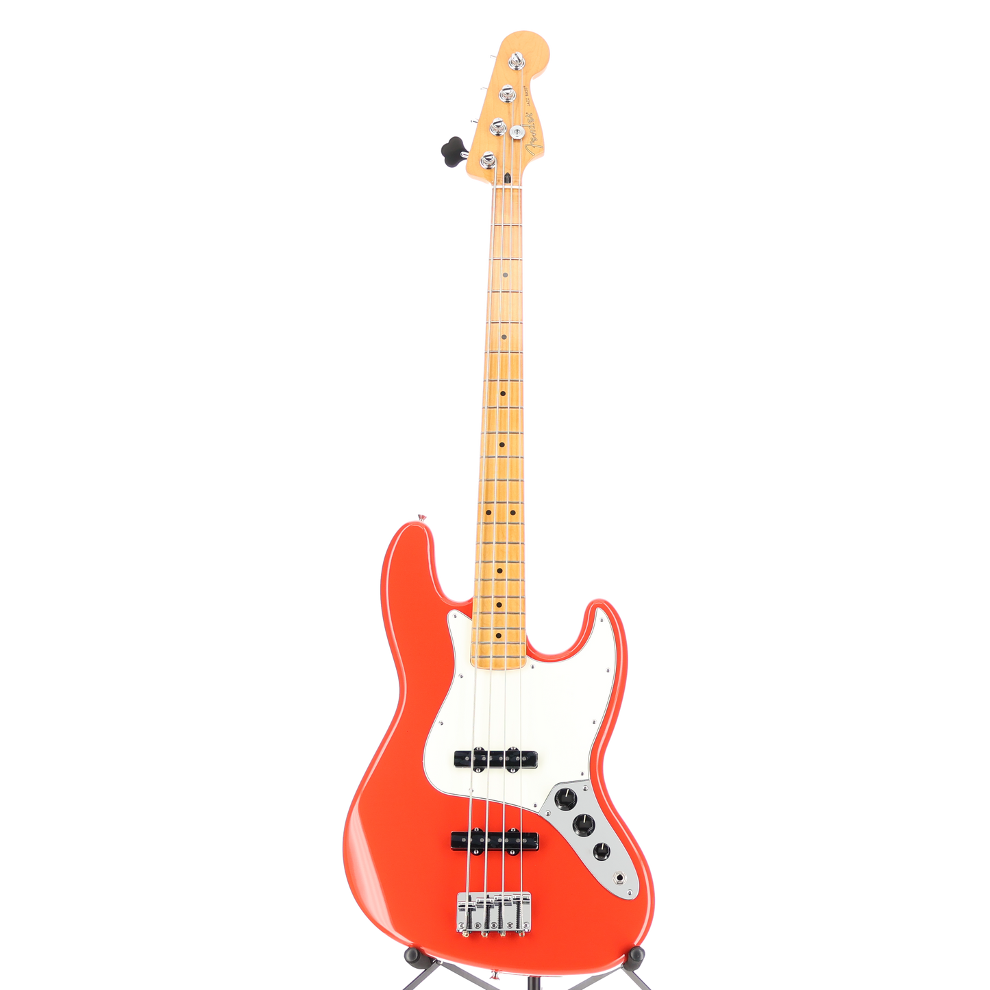 Fender Player II Jazz Bass, Maple Fingerboard, Coral Red (SR) (37020)