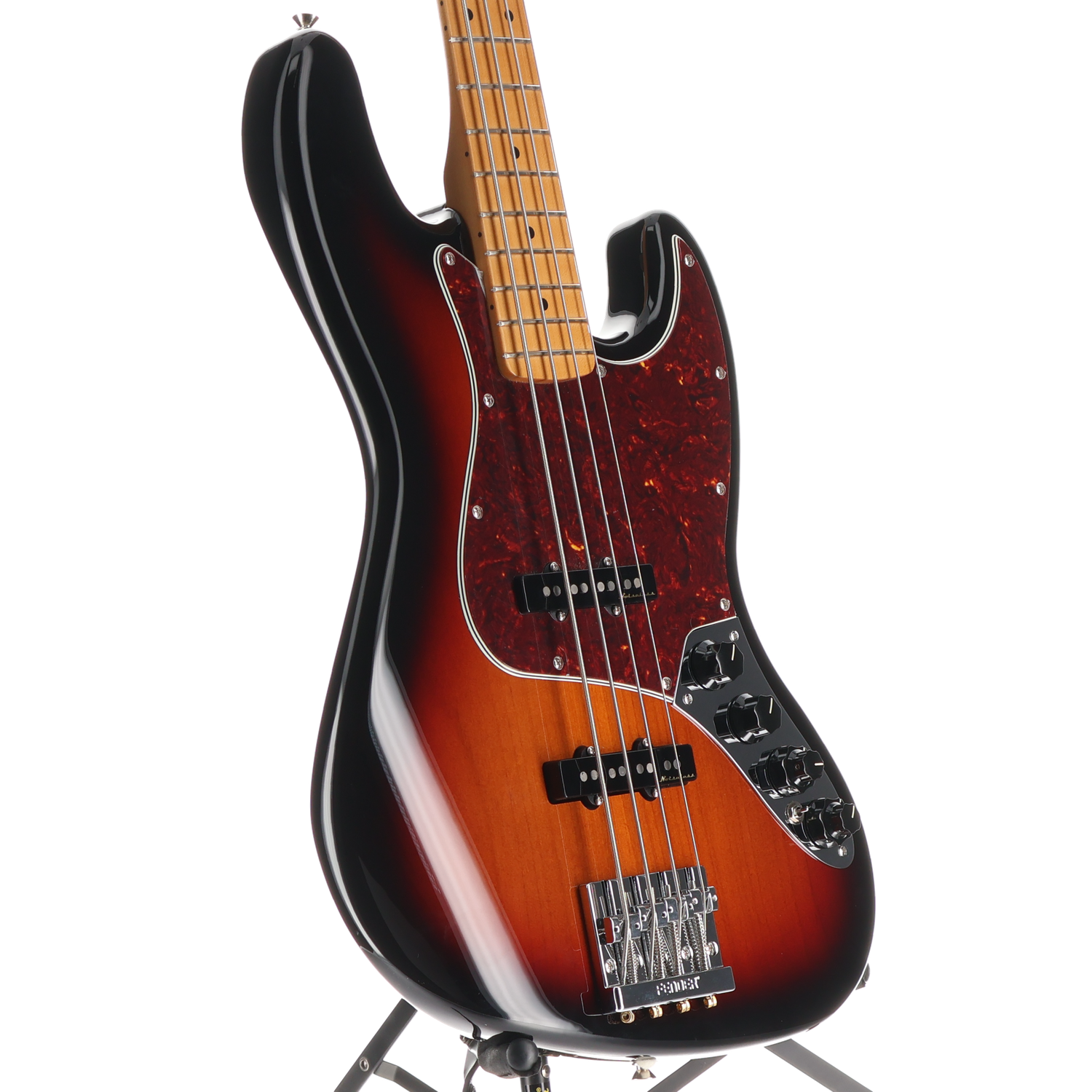 Fender Player II Modified Active Jazz Bass®, Maple Fingerboard, 3 Tone Sunburst (B3) (08954)