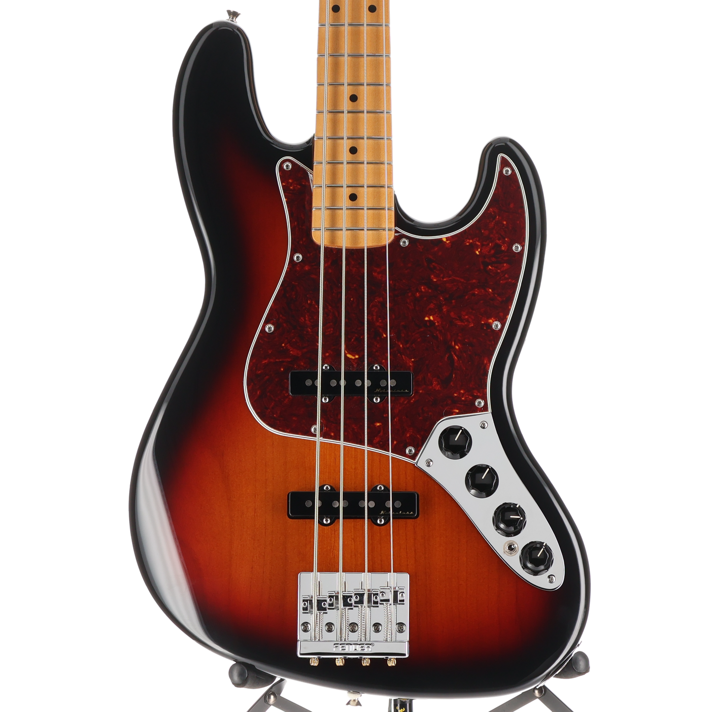 Fender Player II Modified Active Jazz Bass®, Maple Fingerboard, 3 Tone Sunburst (B3) (08954)