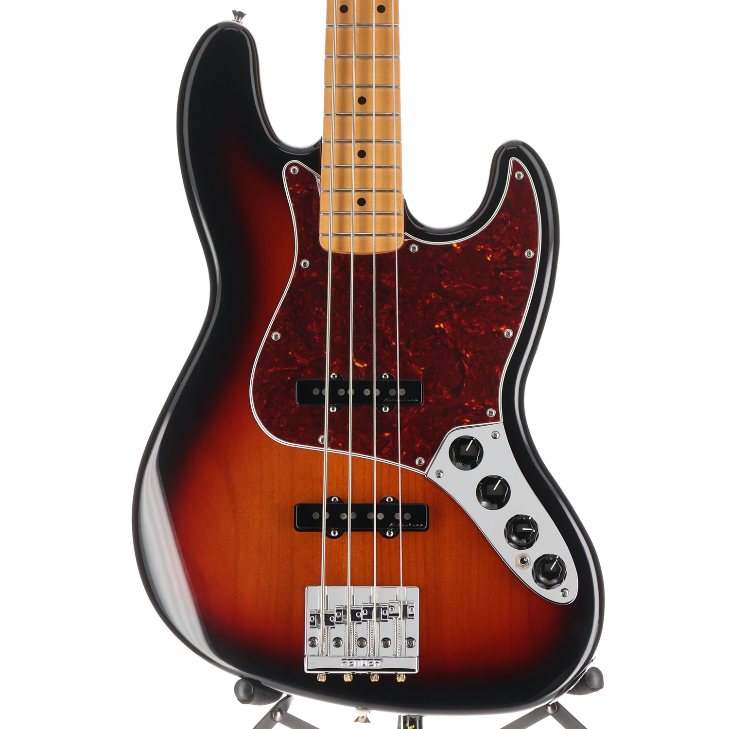 Fender Player II Modified Active Jazz Bass®, Maple Fingerboard, 3 Tone Sunburst (B3) (08954)