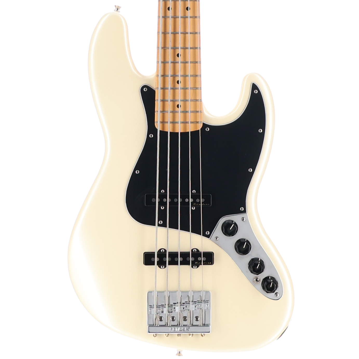 Fender Player II Modified Active Jazz Bass V, Maple Fingerboard, Olympic Pearl (C2) (34206)