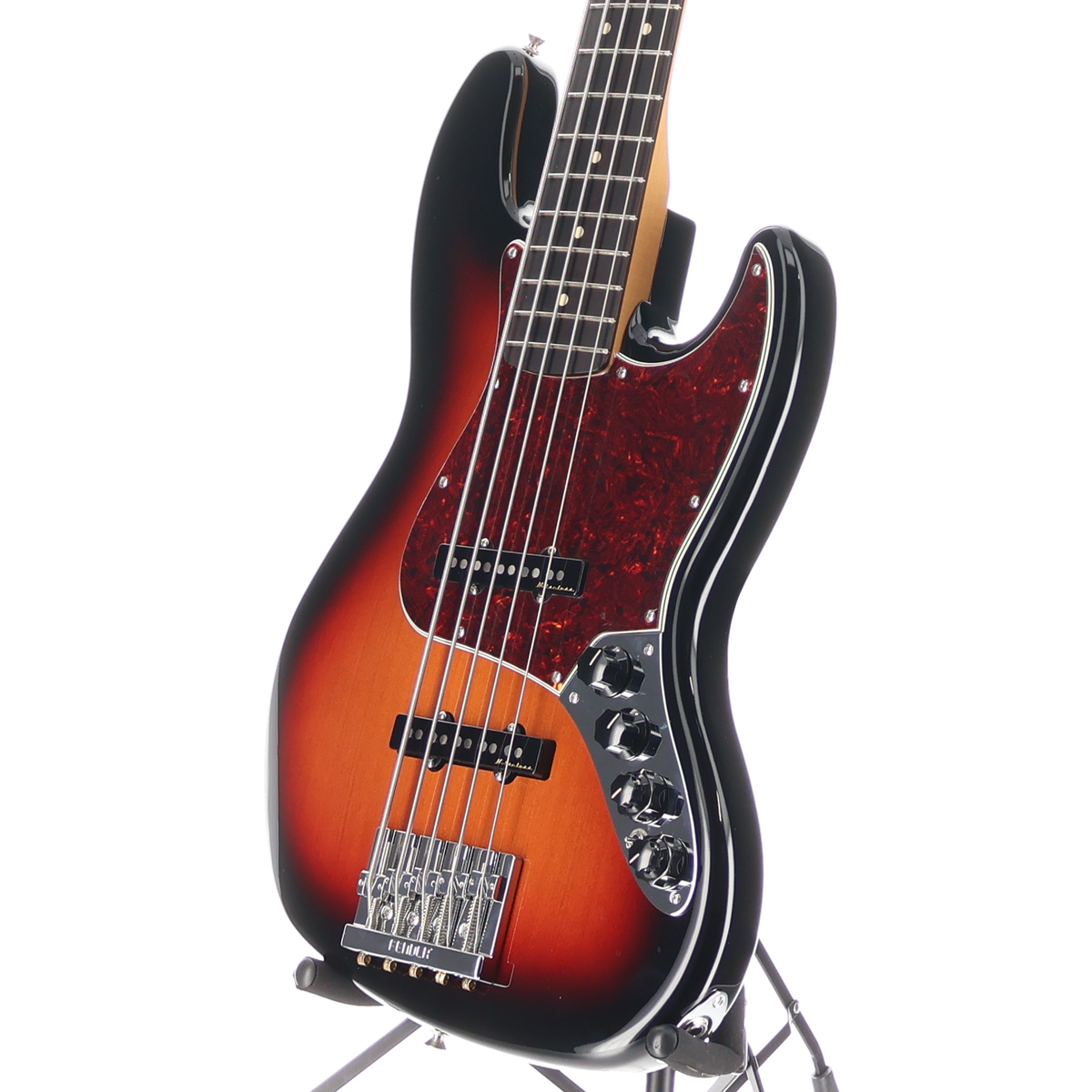 Fender Player II Modified Active Jazz Bass V, Rosewood Fingerboard, 3-Color Sunburst (B8) (65579)