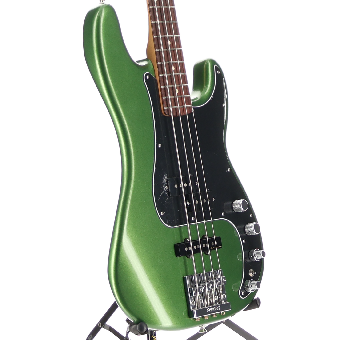 Fender Player II Modified Active Precision Bass, Rosewood Fingerboard, Harvest Green Metallic (E3) (23900)