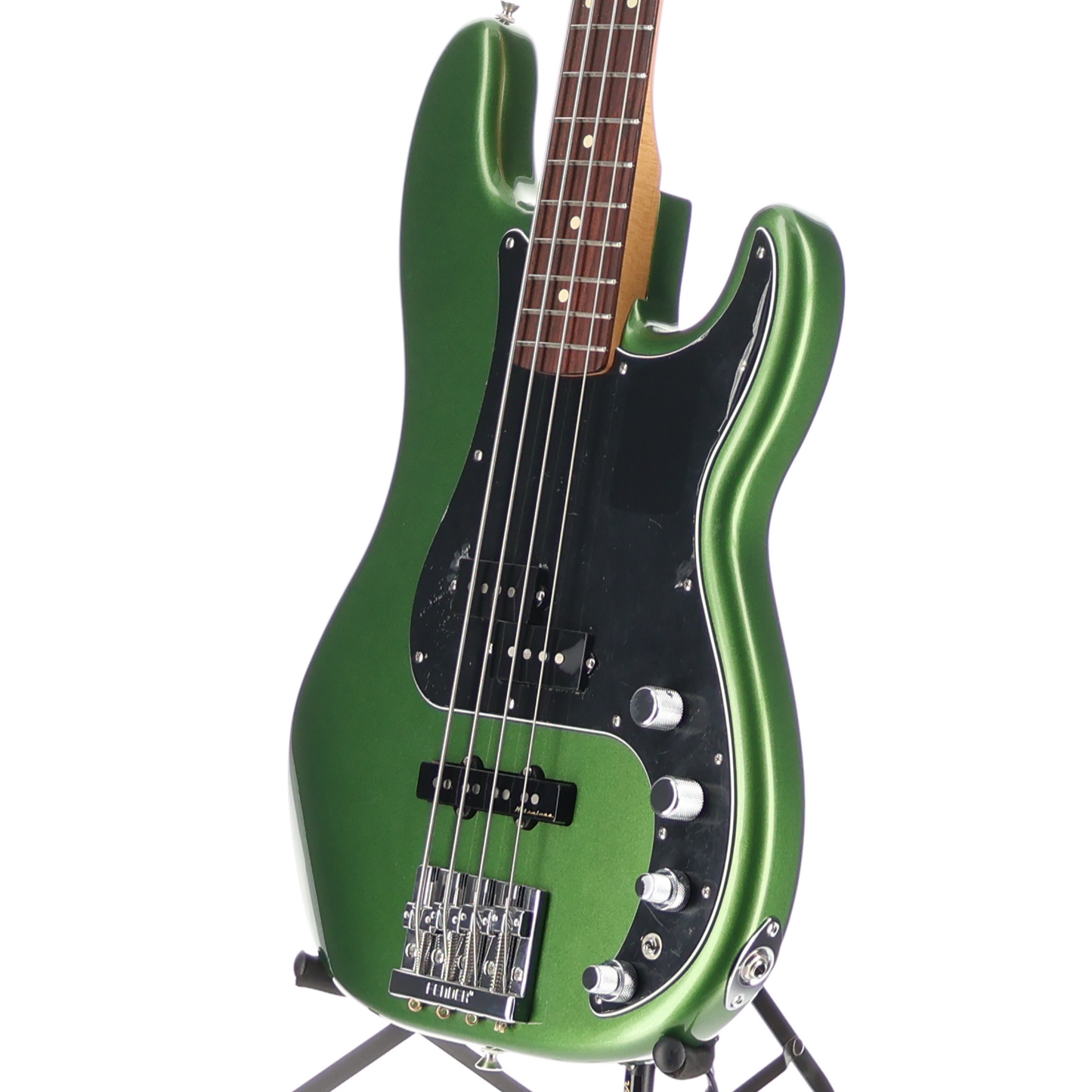 Fender Player II Modified Active Precision Bass, Rosewood Fingerboard, Harvest Green Metallic (E3) (23900)