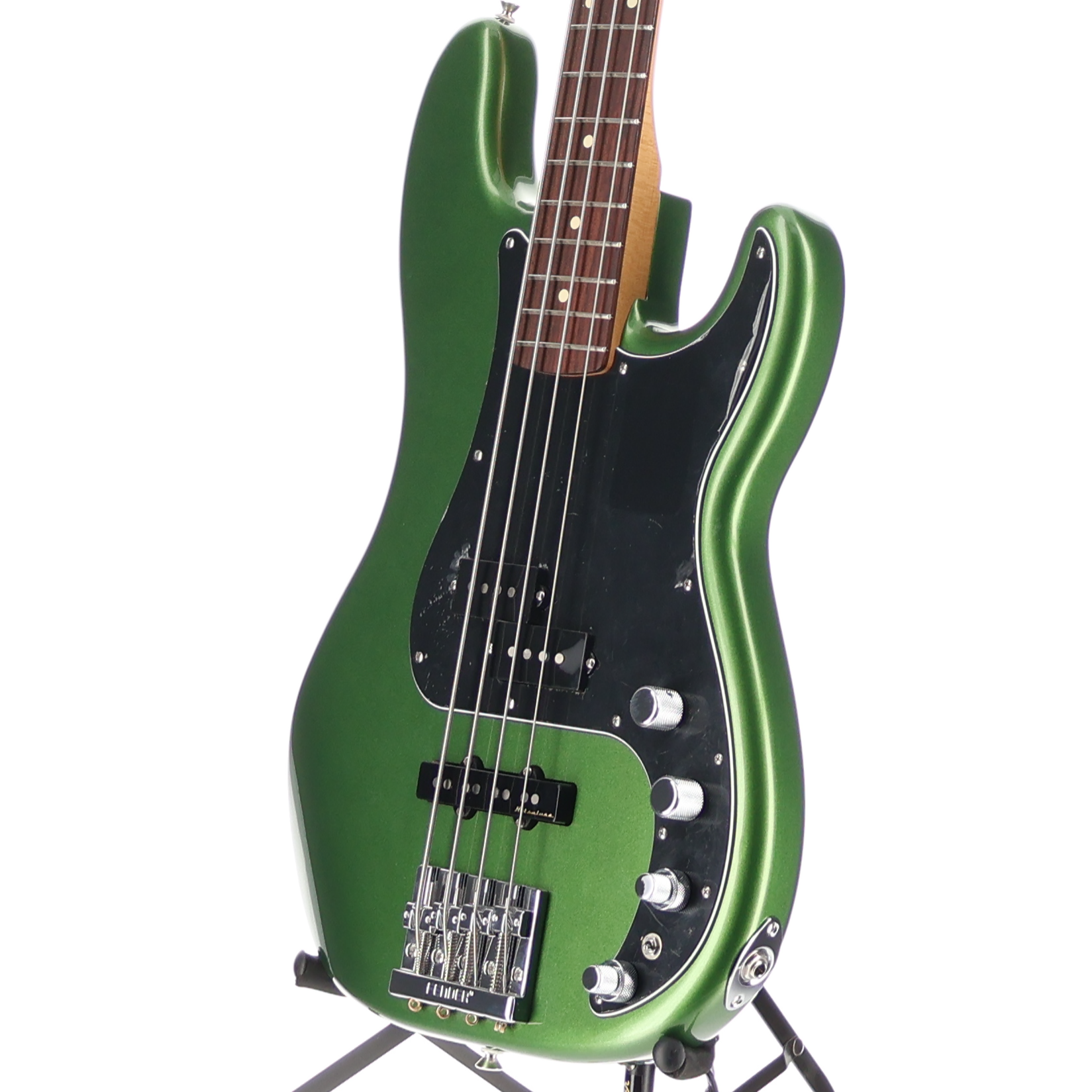 Fender Player II Modified Active Precision Bass, Rosewood Fingerboard, Harvest Green Metallic (E3) (23900)