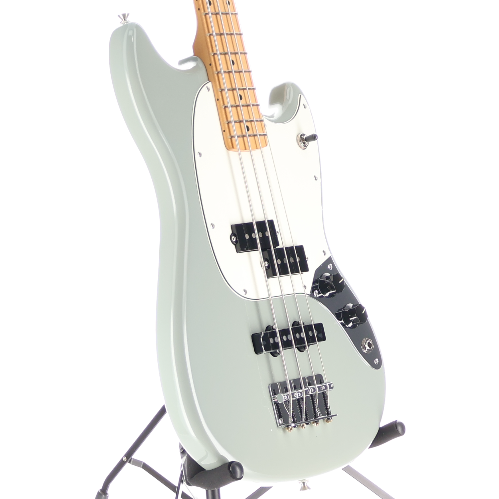 Fender Player II Mustang Bass PJ, Maple Fingerboard, Cactus Gray (A11) (60426)