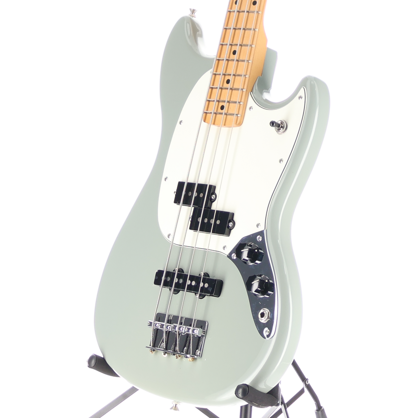 Fender Player II Mustang Bass PJ, Maple Fingerboard, Cactus Gray (A11) (60426)