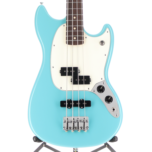 Fender Player II Mustang Bass PJ, Rosewood Fingerboard, Aquatone Blue (SR) (00937)