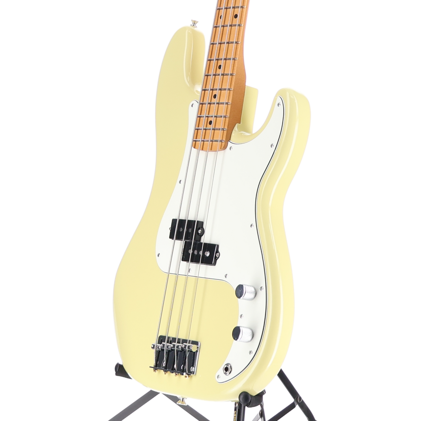 Fender Player II Precision Bass, Maple Fingerboard, Hialeah Yellow (Q6) (12504)