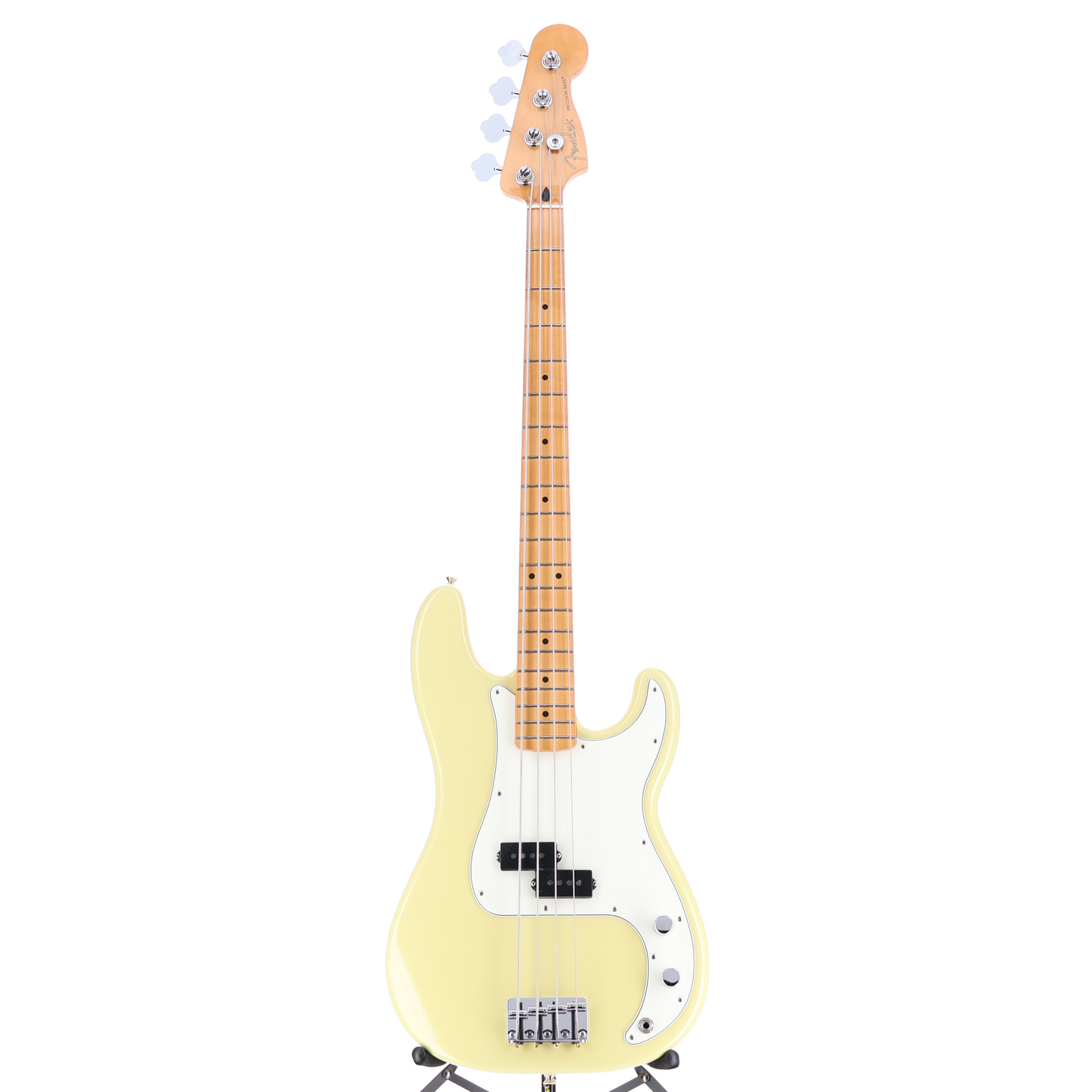 Fender Player II Precision Bass, Maple Fingerboard, Hialeah Yellow (Q6) (12504)