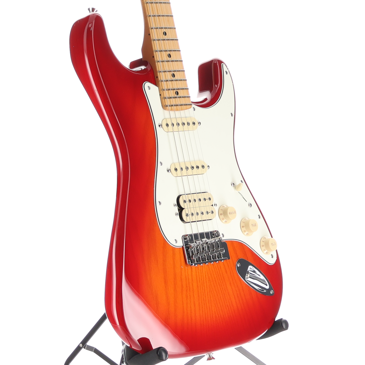 Fender Player II Stratocaster HSS, Aged Cherry Burst, Stage Ready (SR) (22180)