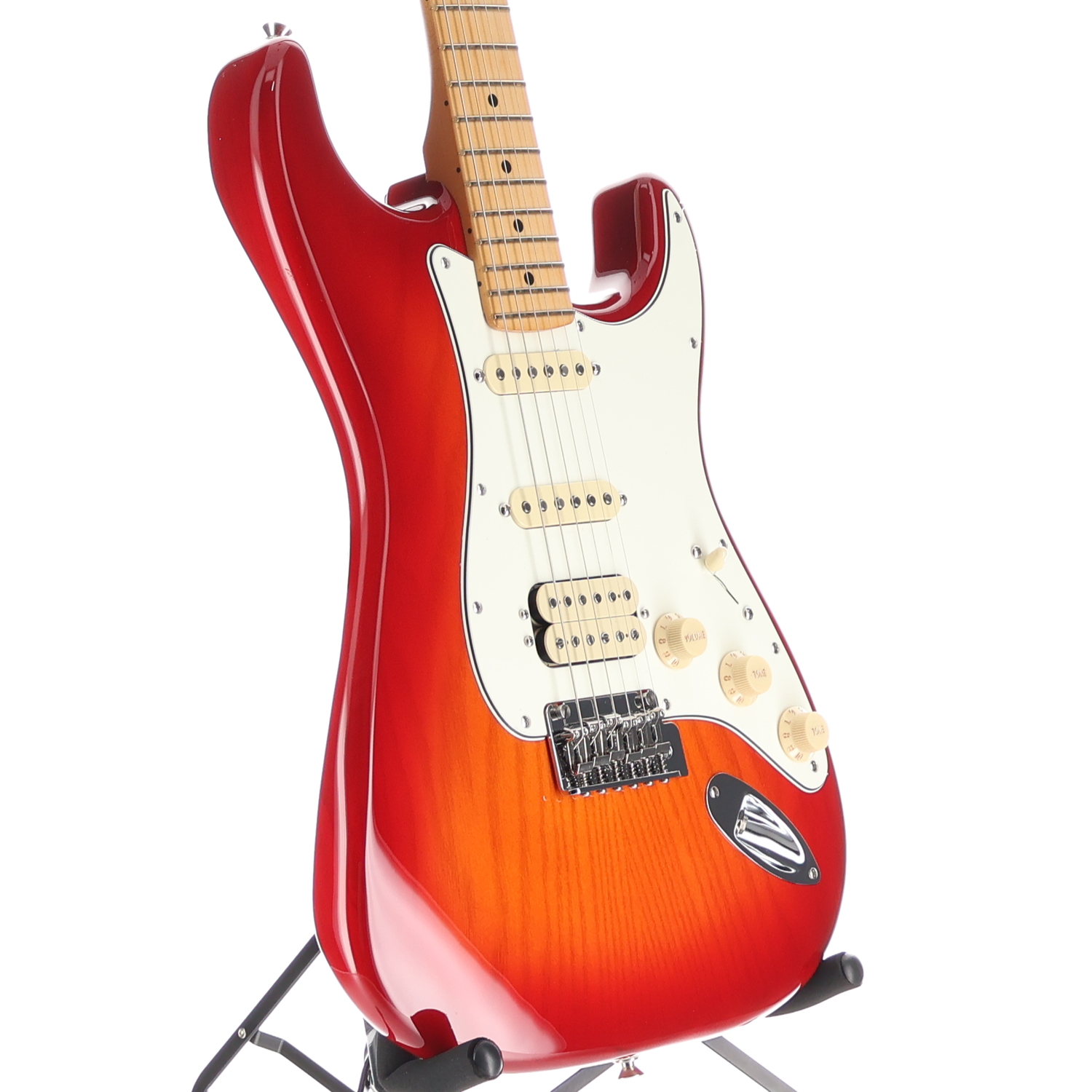 Fender Player II Stratocaster HSS, Aged Cherry Burst, Stage Ready (SR) (22180)