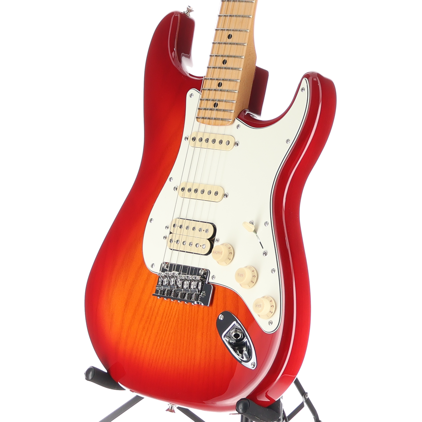 Fender Player II Stratocaster HSS, Aged Cherry Burst, Stage Ready (SR) (22180)