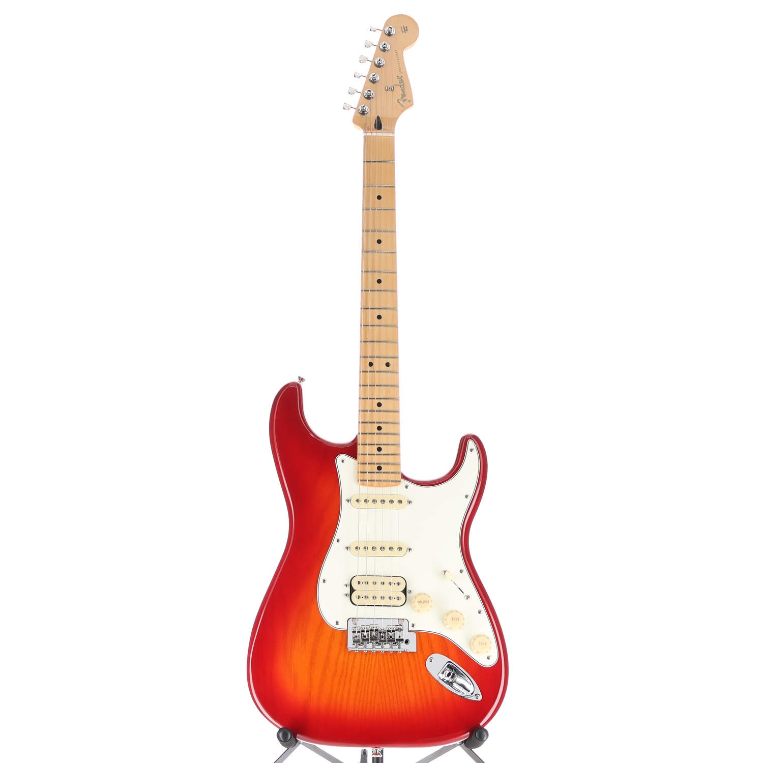 Fender Player II Stratocaster HSS, Aged Cherry Burst, Stage Ready (SR) (22180)