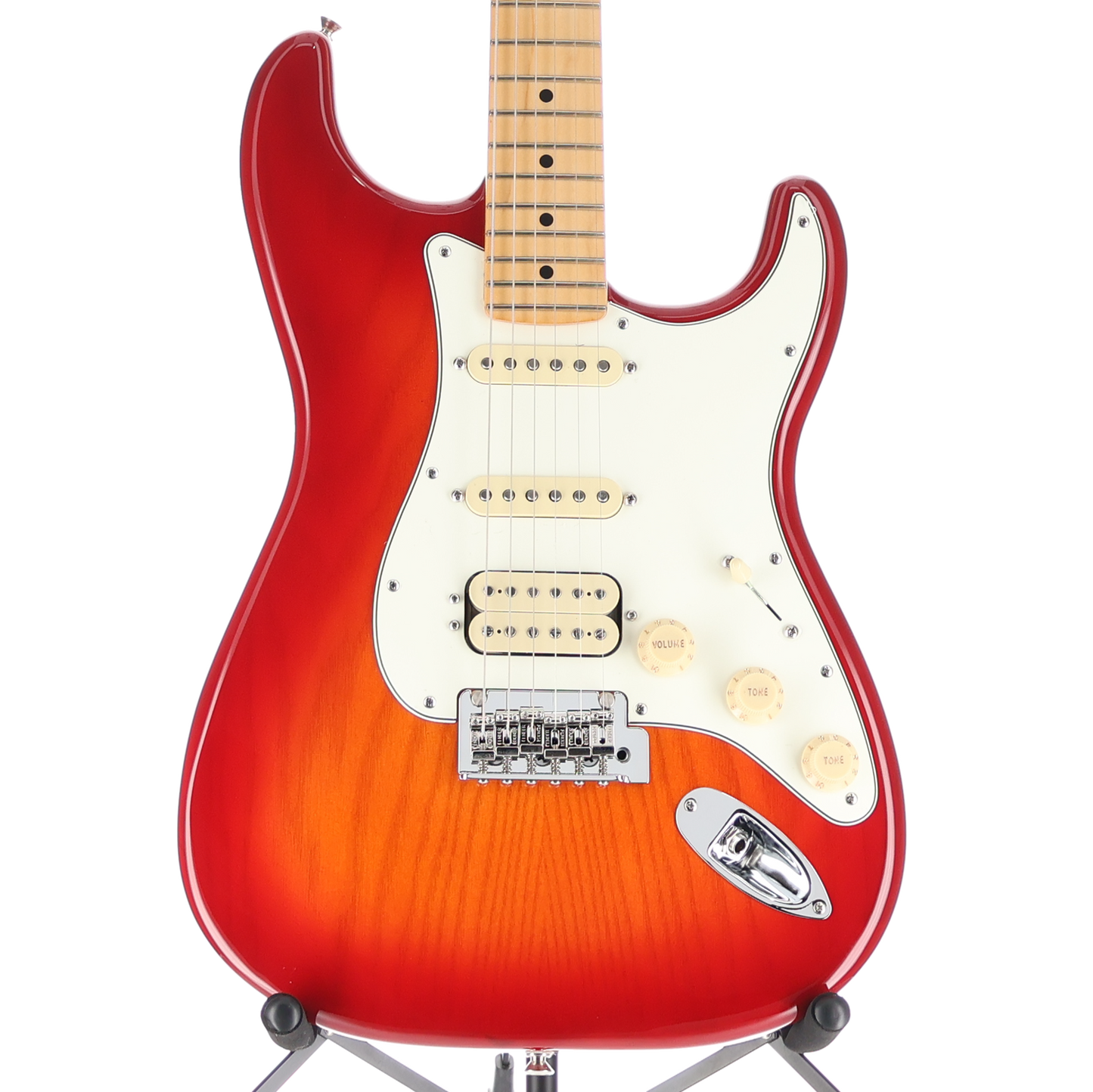 Fender Player II Stratocaster HSS, Aged Cherry Burst, Stage Ready (SR) (22180)