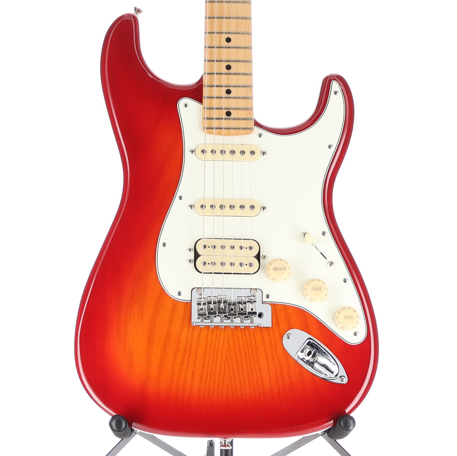 Fender Player II Stratocaster HSS, Aged Cherry Burst, Stage Ready (SR) (22180)