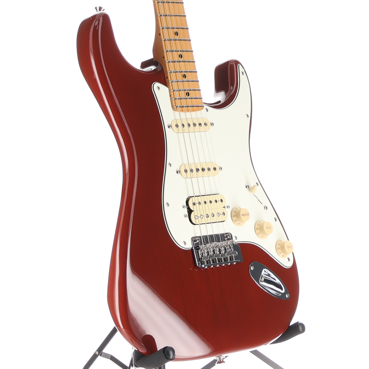 Fender Player II Stratocaster HSS, Maple Fingerboard, Transparent Mocha Burst (A3) (16810)