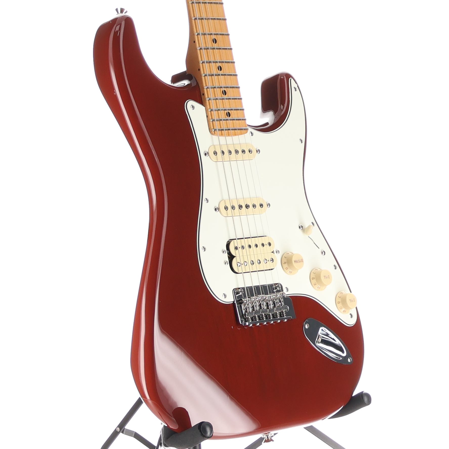 Fender Player II Stratocaster HSS, Maple Fingerboard, Transparent Mocha Burst (A3) (16810)