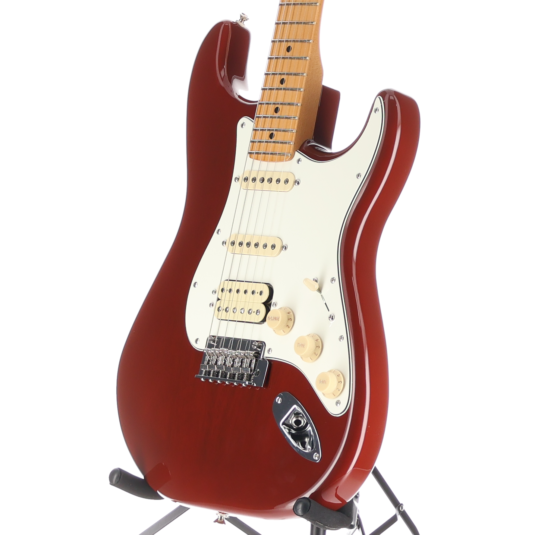 Fender Player II Stratocaster HSS, Maple Fingerboard, Transparent Mocha Burst (A3) (16810)