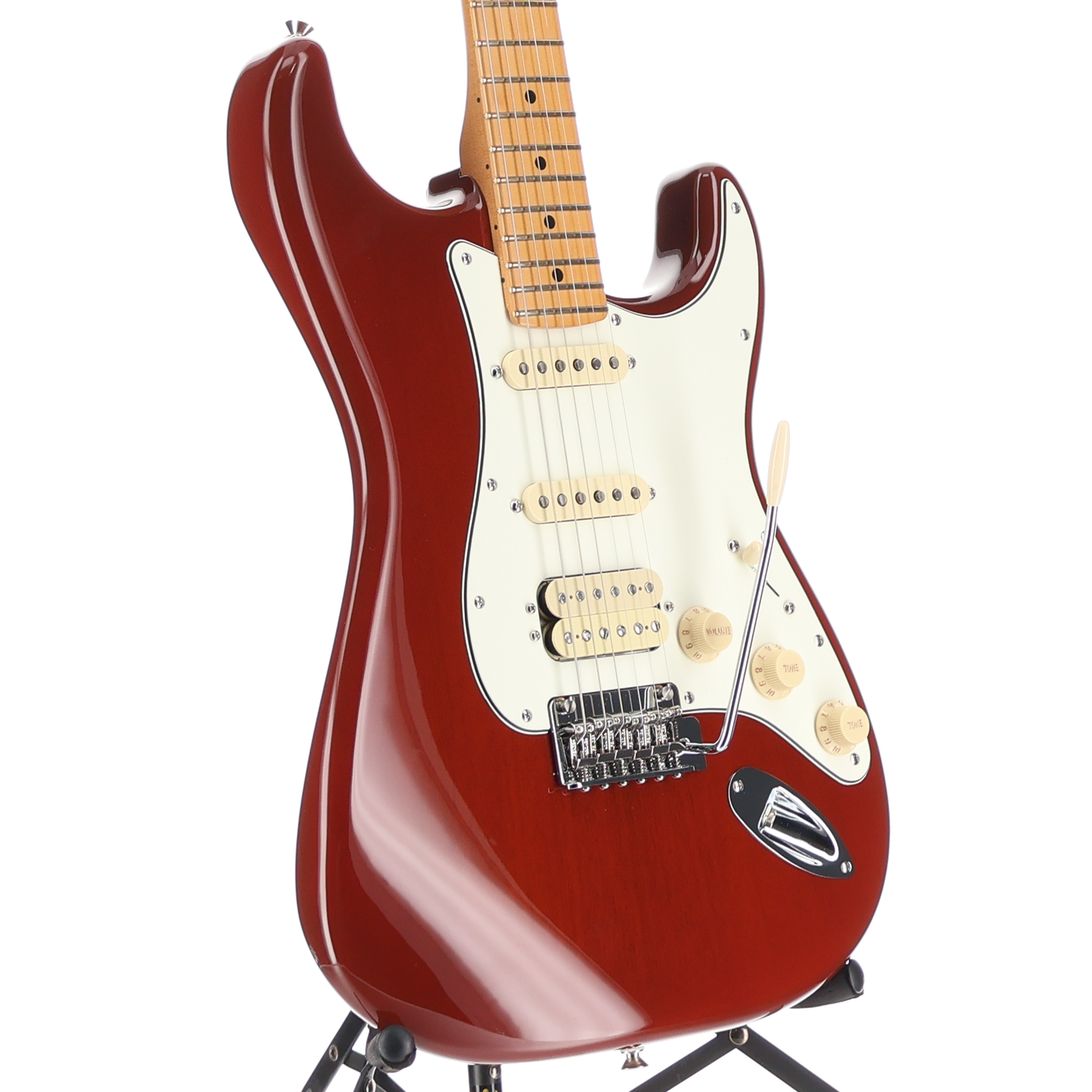 Fender Player II Stratocaster HSS, Maple Fingerboard, Transparent Mocha Burst (E9) (25514)
