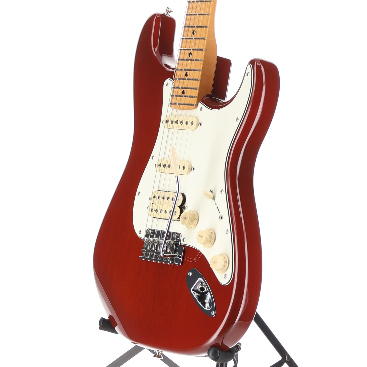 Fender Player II Stratocaster HSS, Maple Fingerboard, Transparent Mocha Burst (E9) (25514)