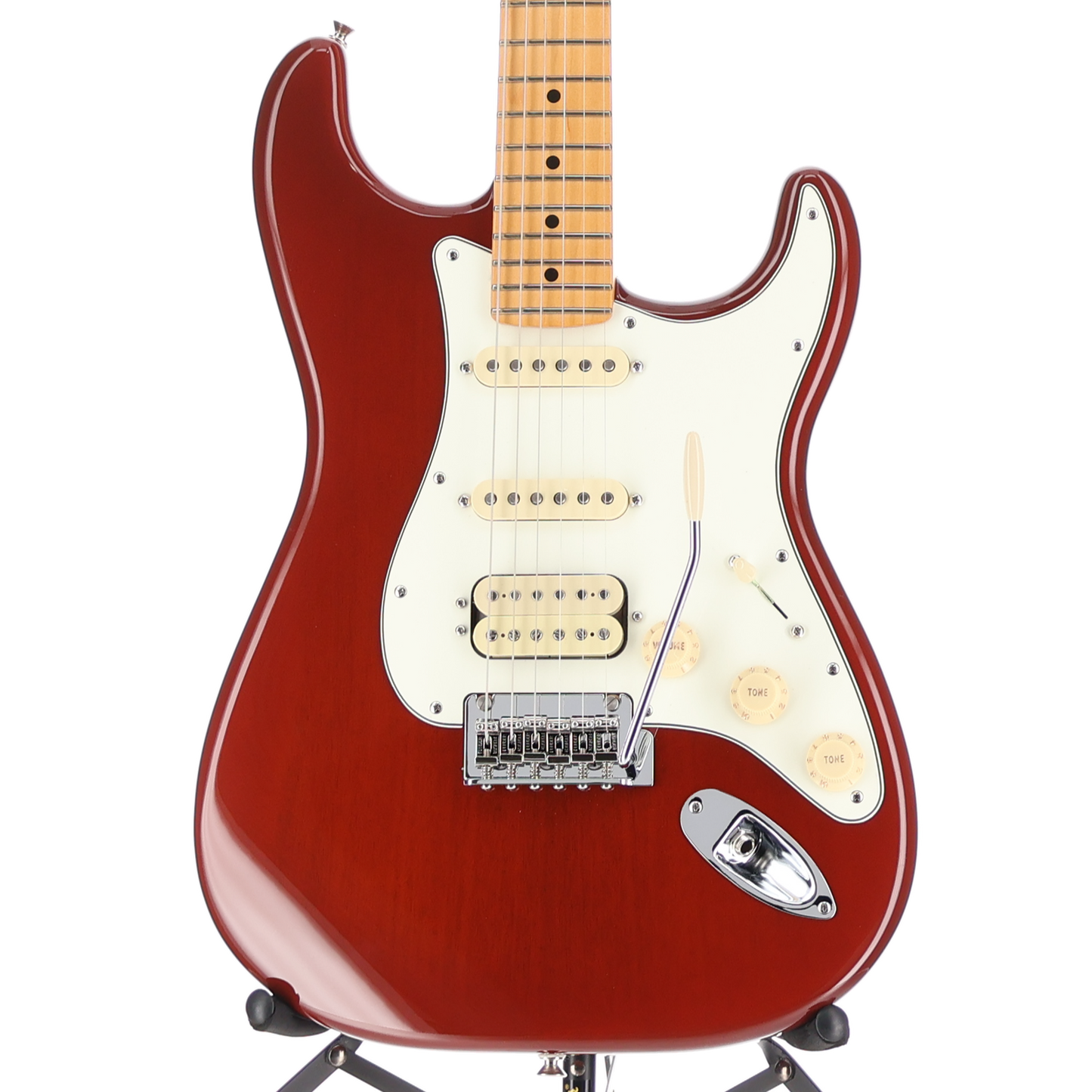 Fender Player II Stratocaster HSS, Maple Fingerboard, Transparent Mocha Burst (E9) (25514)