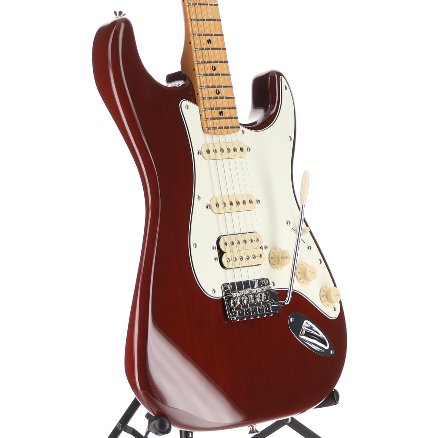 Fender Player II Stratocaster HSS, Maple Fingerboard, Transparent Mocha Burst (G4) (29079)