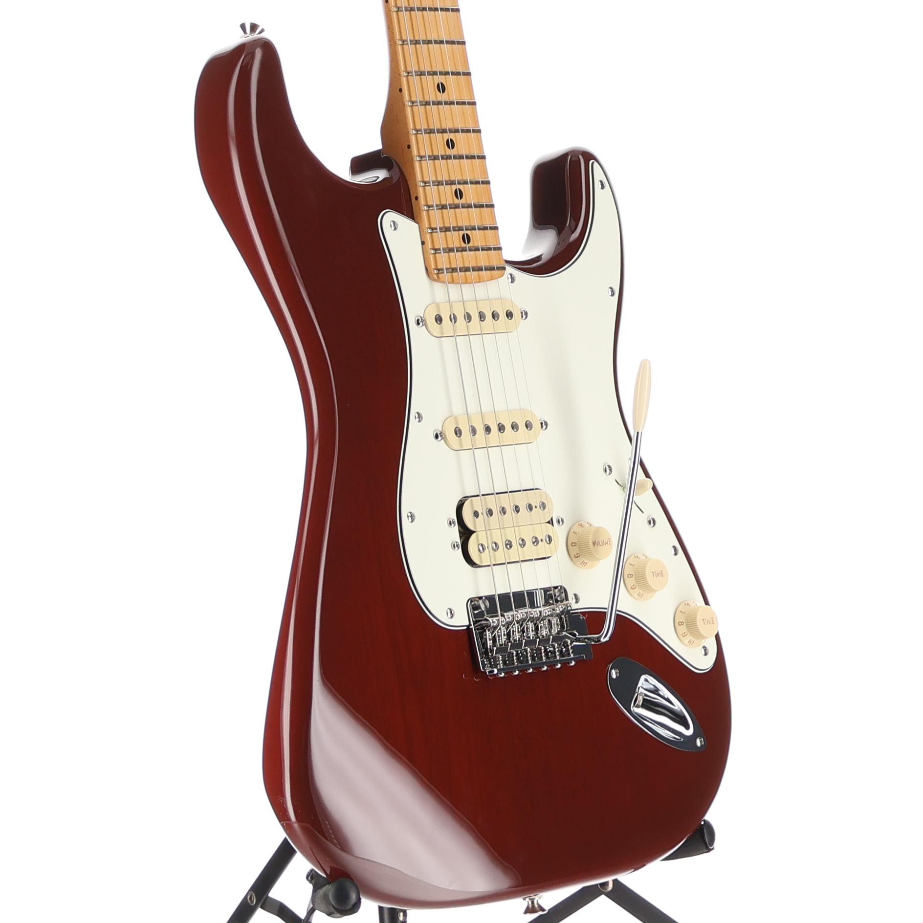 Fender Player II Stratocaster HSS, Maple Fingerboard, Transparent Mocha Burst (G4) (29079)
