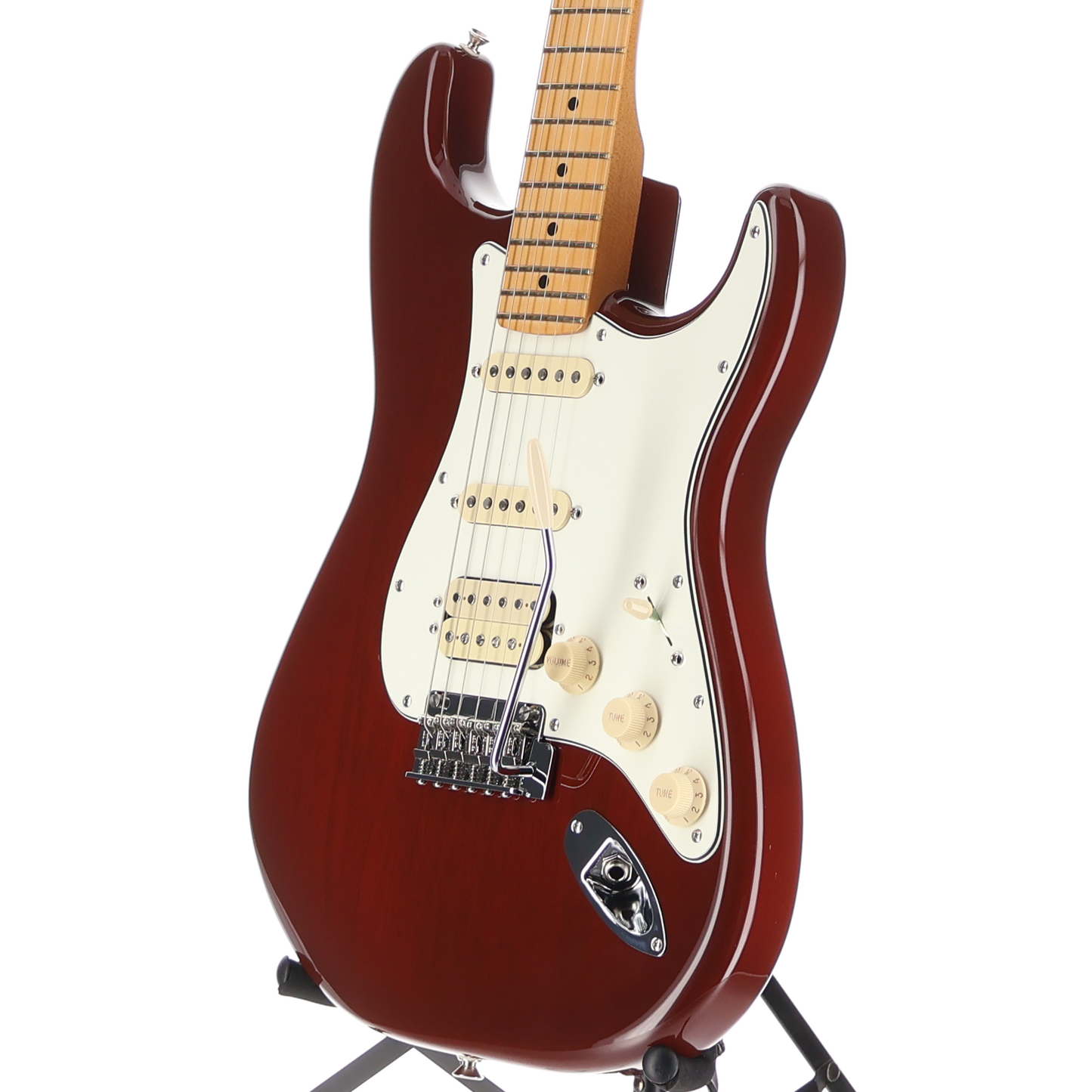 Fender Player II Stratocaster HSS, Maple Fingerboard, Transparent Mocha Burst (G4) (29079)