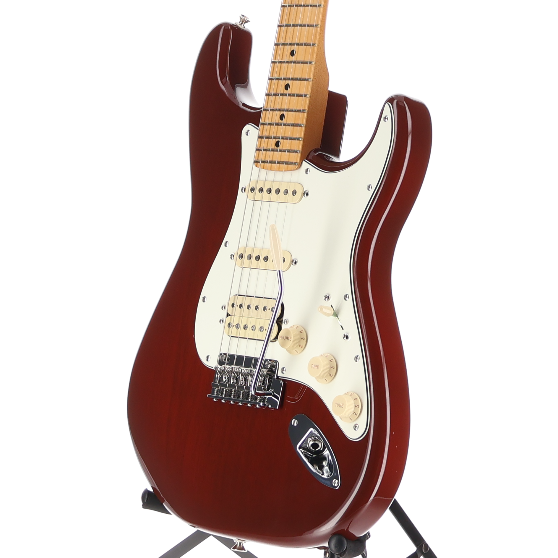 Fender Player II Stratocaster HSS, Maple Fingerboard, Transparent Mocha Burst (G4) (29079)