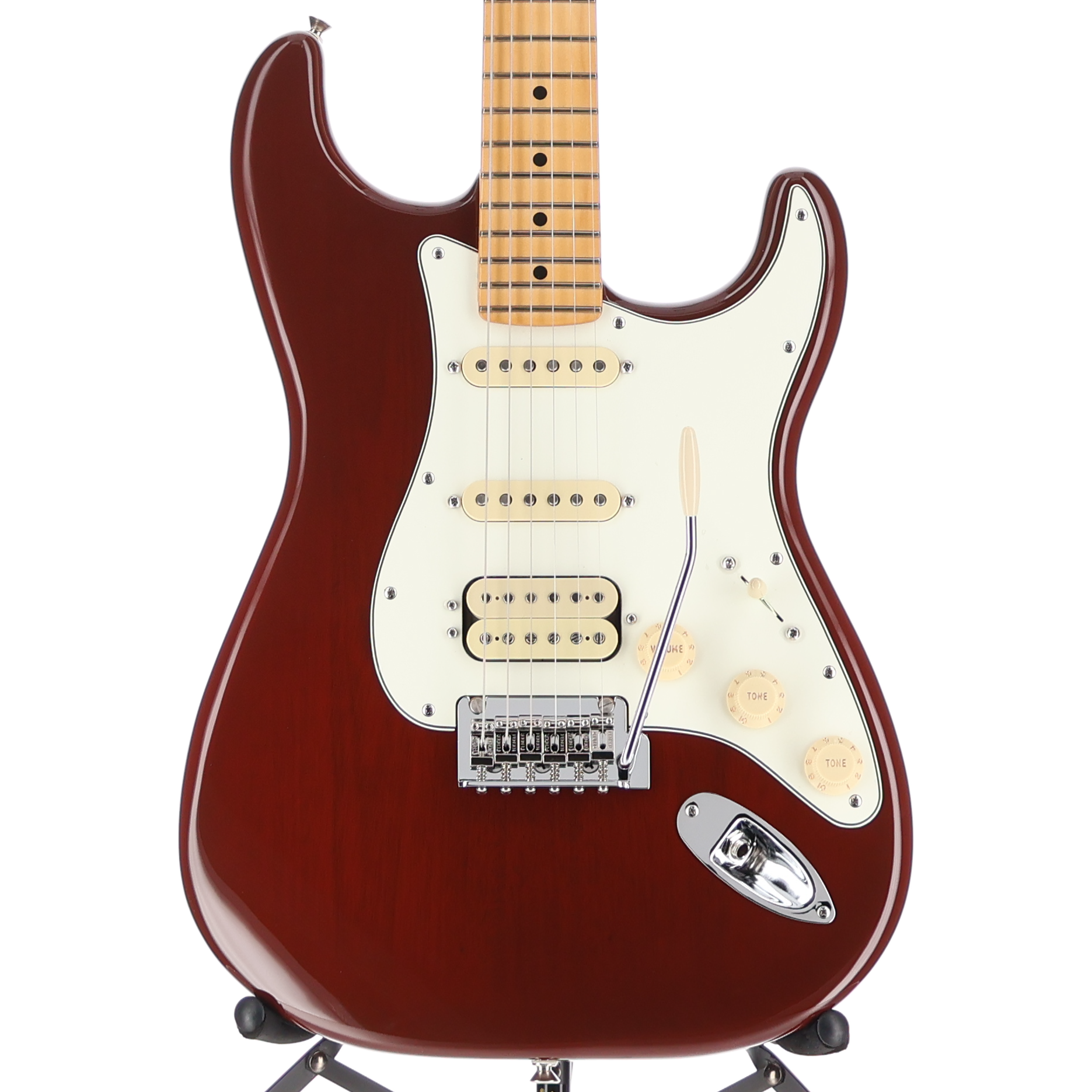 Fender Player II Stratocaster HSS, Maple Fingerboard, Transparent Mocha Burst (G4) (29079)