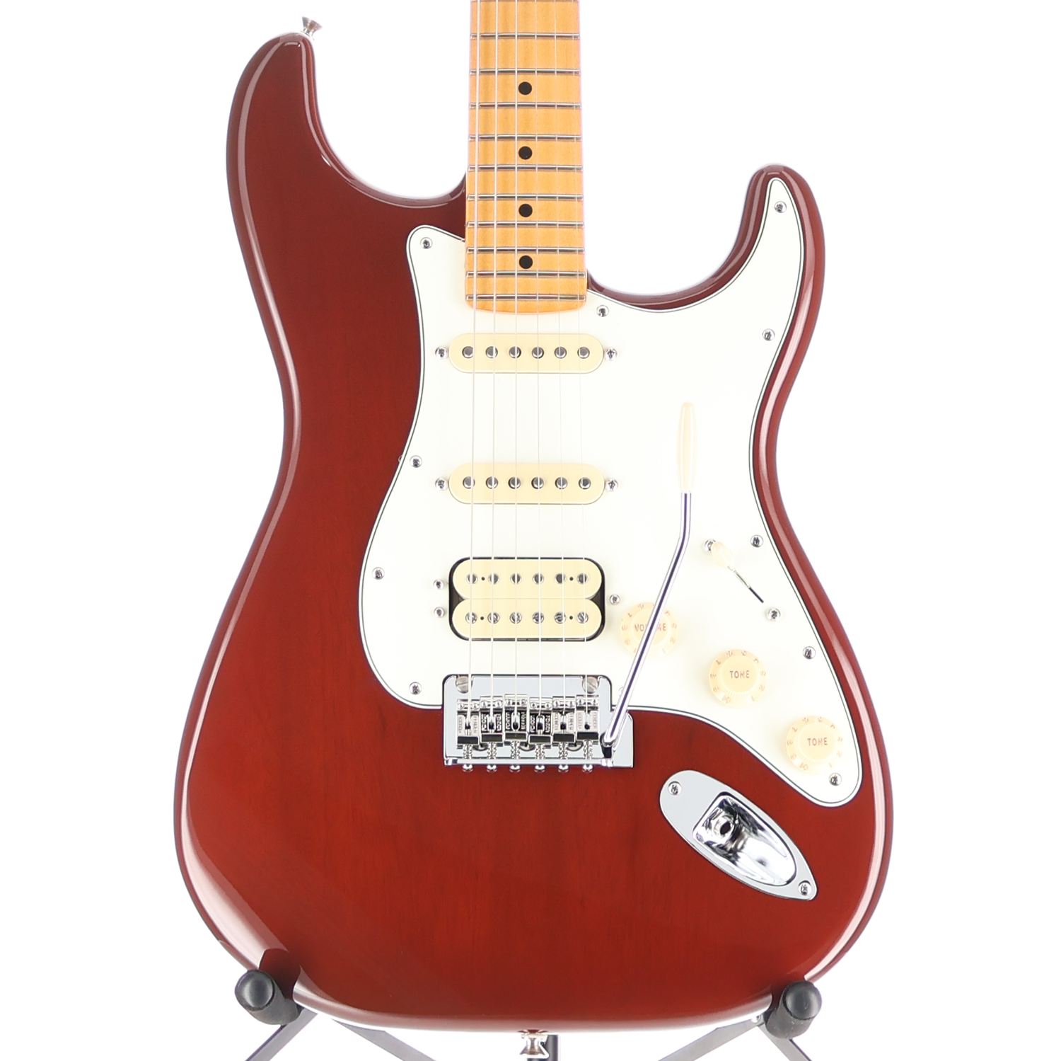 Fender Player II Stratocaster HSS, Maple Fingerboard, Transparent Mocha Burst (R12) (98641)